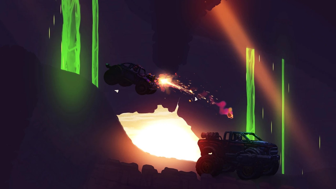 公路战士战斗赛车截图(1)