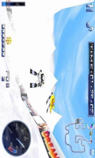 雪地赛车游戏截图(4)