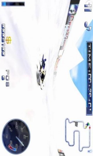 雪地赛车游戏截图(3)