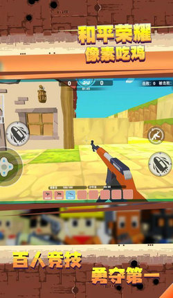 和平荣耀像素吃鸡截图(1)