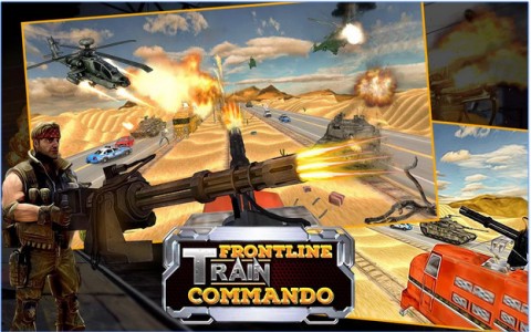 Frontline Train Commando截图(2)