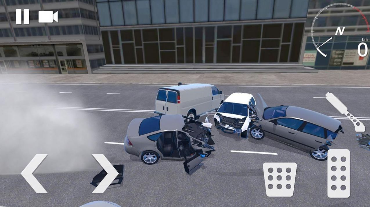 车辆模拟器交通事故截图(2)