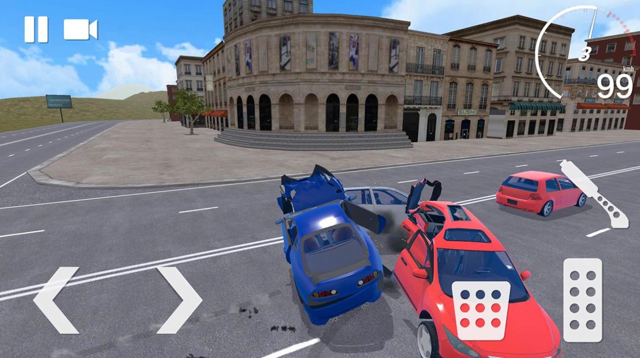 车辆模拟器交通事故截图(3)