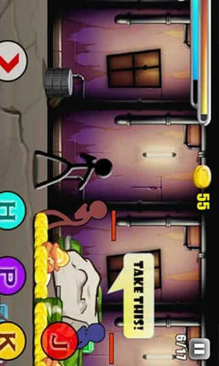 火柴人街头格斗中文汉化版截图(4)