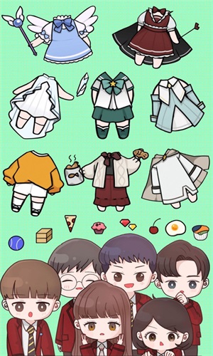 校园少女的时装截图(2)