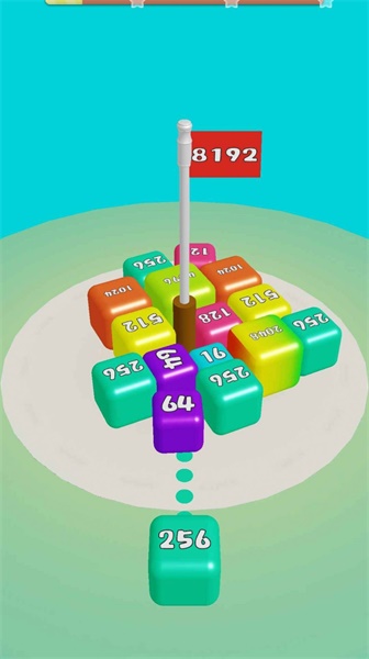 旋转的2048截图(2)