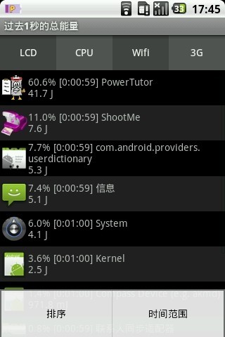 PowerTutor截图(2)