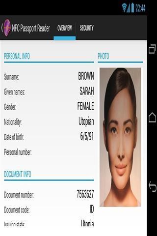 NFC护照阅读器截图(4)