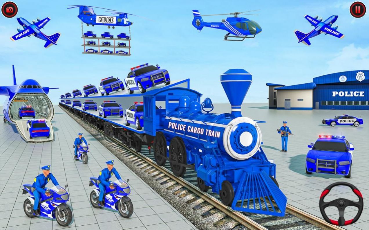 警察货物运输卡车截图(1)