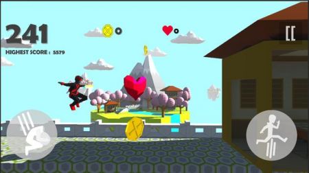 涂鸦坠落跑酷者截图(3)