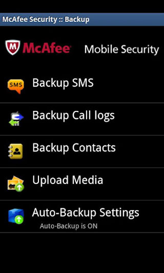 McAfee Security截图(1)