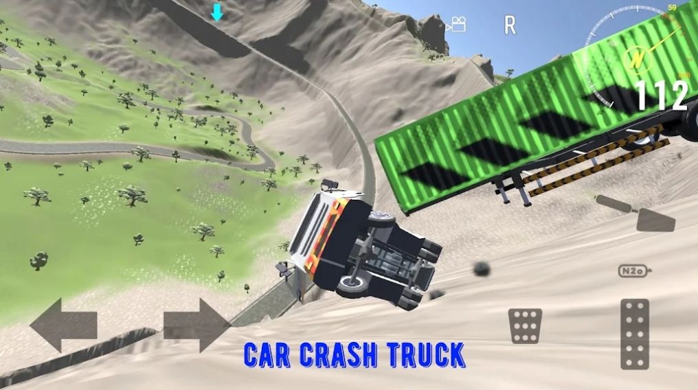 汽车碰撞卡车截图(2)