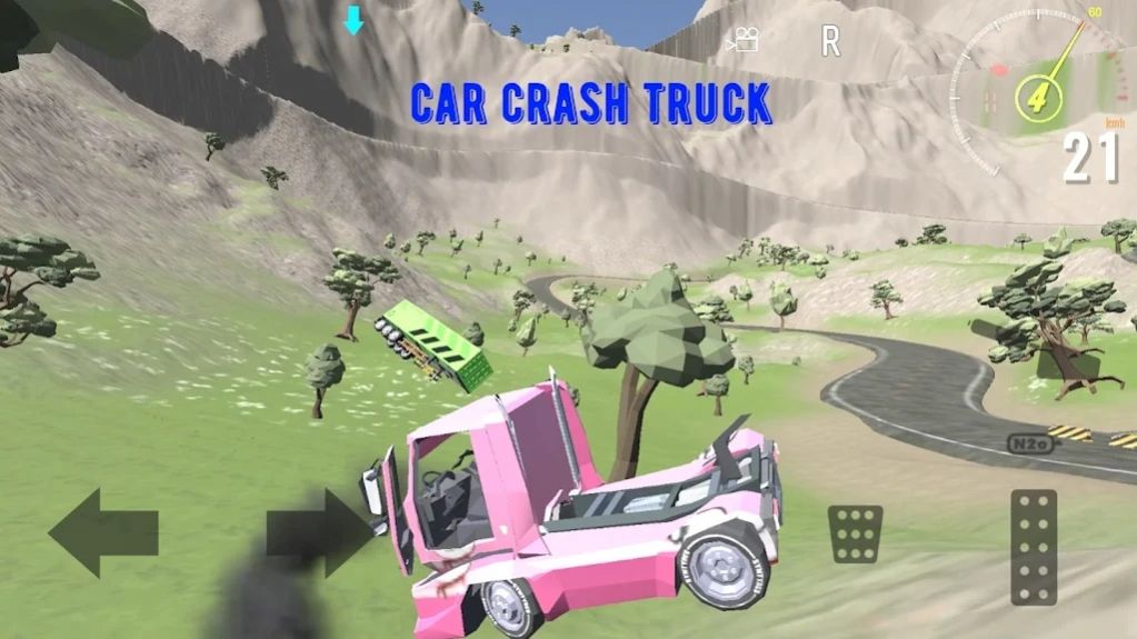 汽车碰撞卡车截图(1)