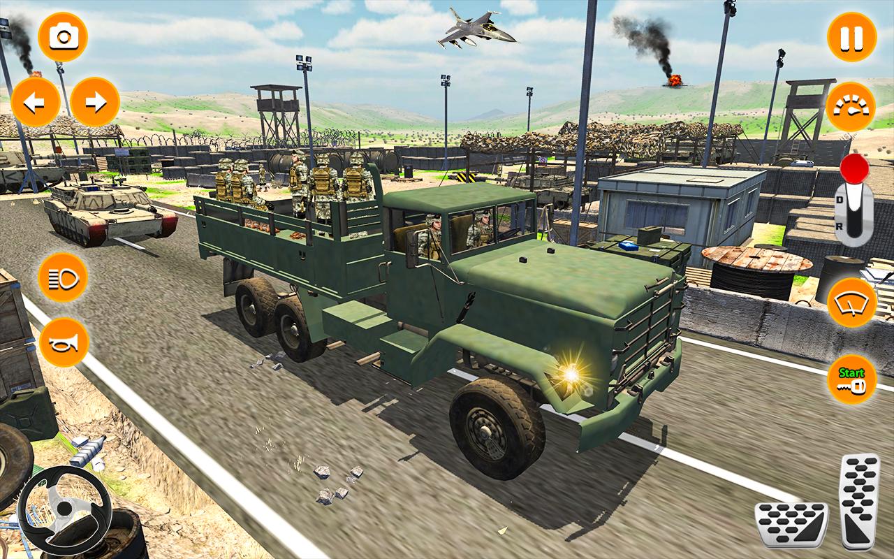 陆军卡车驾驶模拟卡车器截图(1)