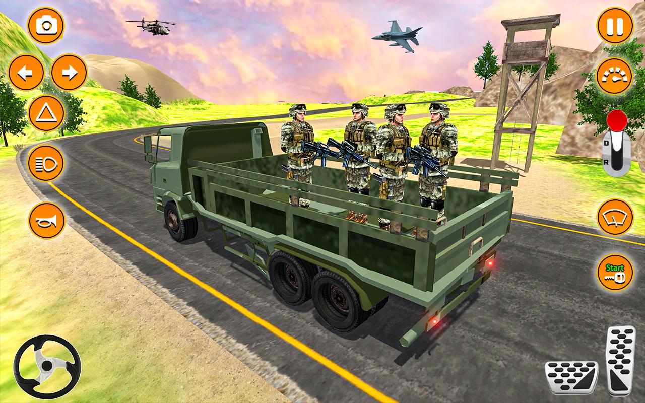 陆军卡车驾驶模拟卡车器截图(3)