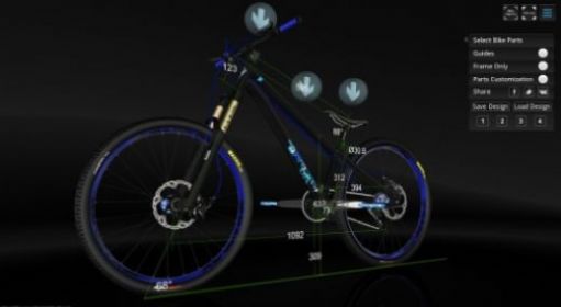 模拟山地自行车3d截图(1)