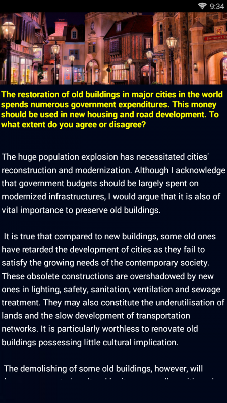 雅思写作范文截图(2)