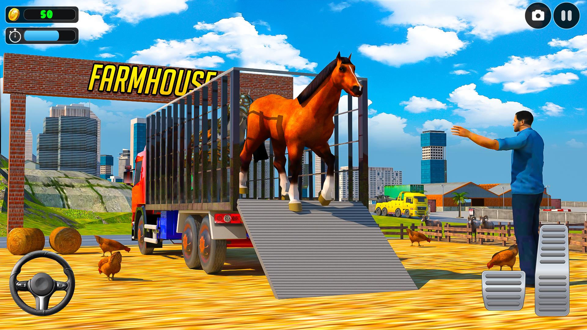 农场动物货运卡车模拟3D截图(4)