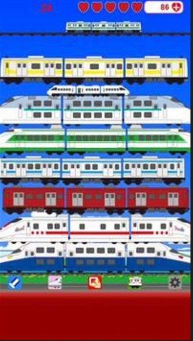 列车堆积截图(1)