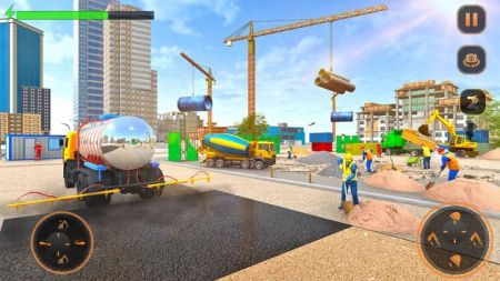 城市道路建设游戏截图(2)