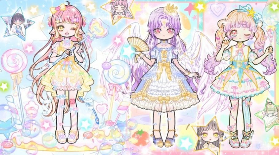 卡哇伊装扮女孩截图(3)