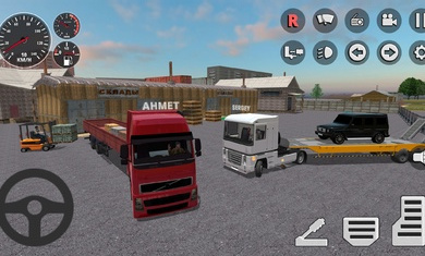 重型卡车司机模拟器截图(2)