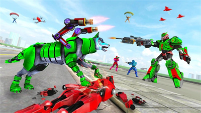 狼机器人变形截图(4)