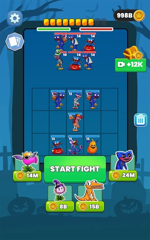 万圣节僵尸合并植物截图(2)