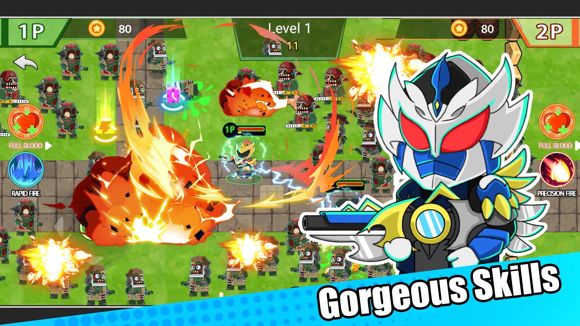 双人双枪僵尸战争截图(1)