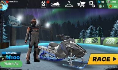 疯狂技能雪地摩托截图(1)