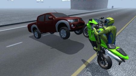 摩托车驾驶模拟器3D截图(2)