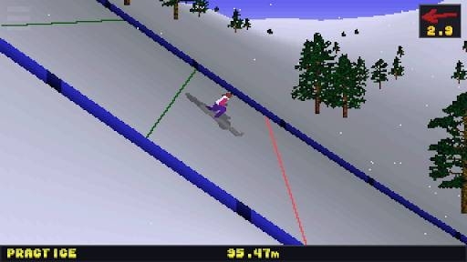 豪华滑雪跳跃2截图(1)