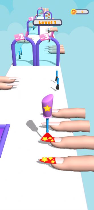 指甲刷跑酷截图(1)