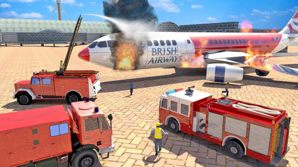 消防卡车模拟器2019截图(2)