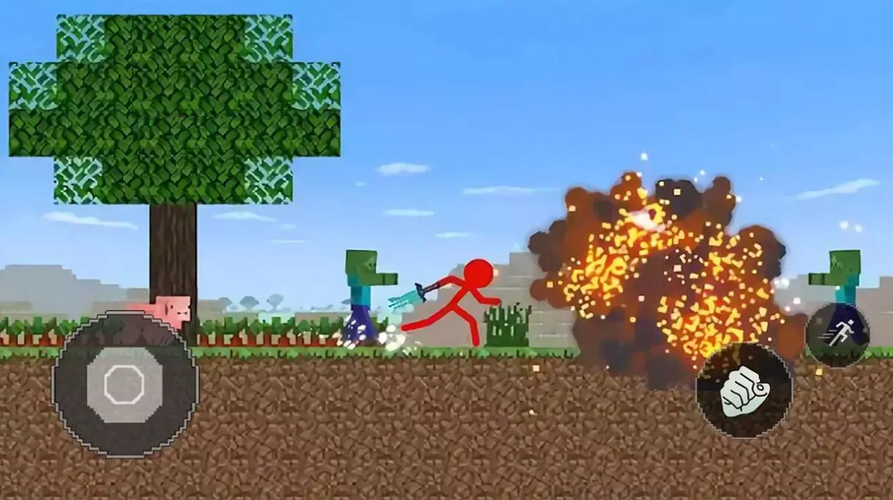 像素火柴人沙盒截图(3)