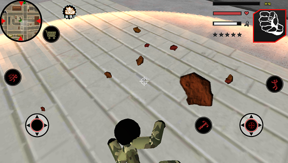 火柴绳索勇者越野战截图(2)