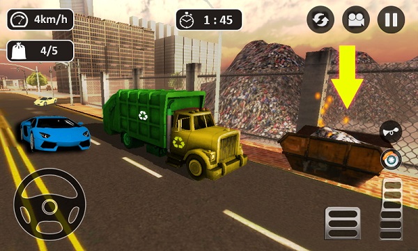 模拟垃圾车清洁截图(1)