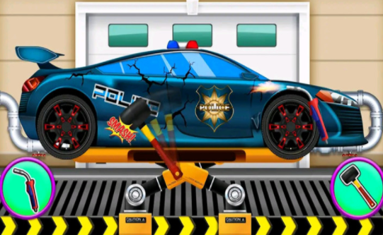 警察洗车清理截图(4)