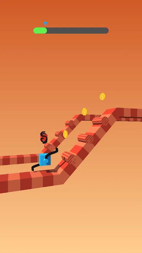 画登山者的腿截图(3)