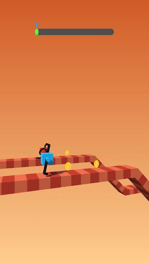 画登山者的腿截图(1)