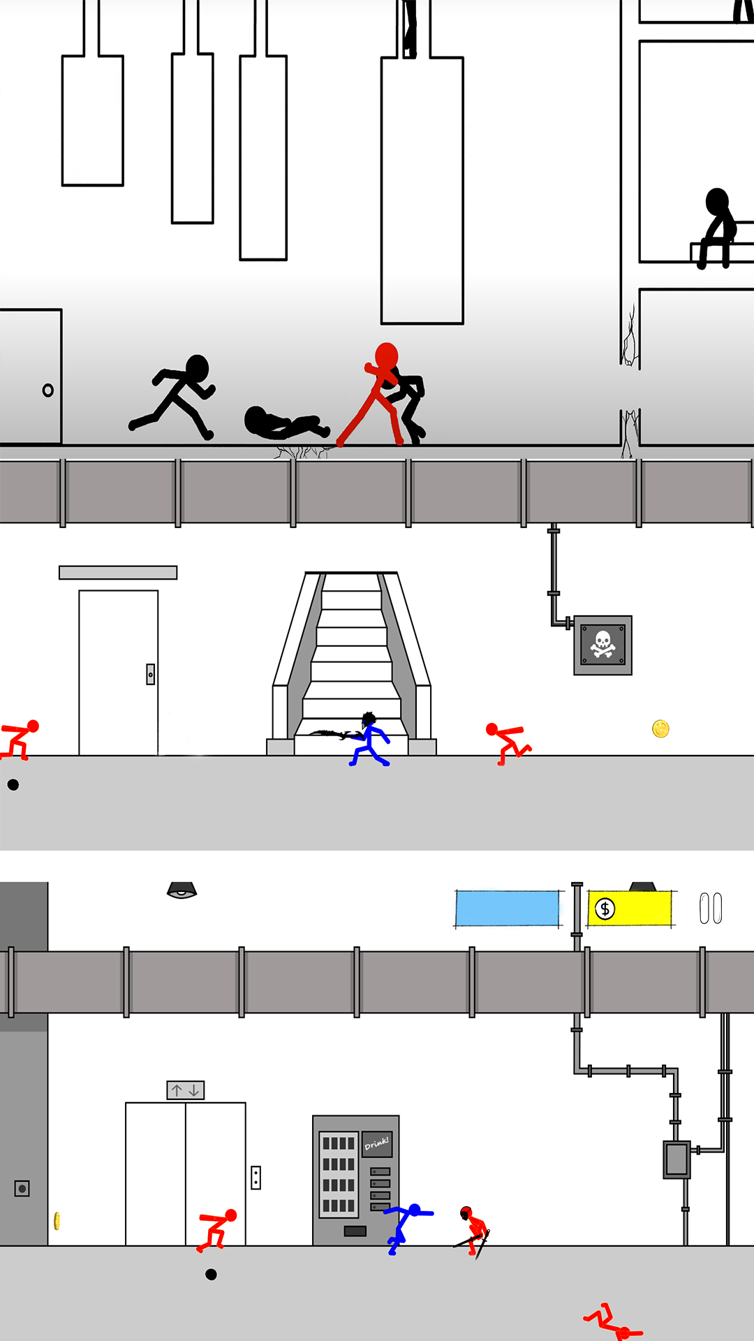 火柴人暴走截图(2)