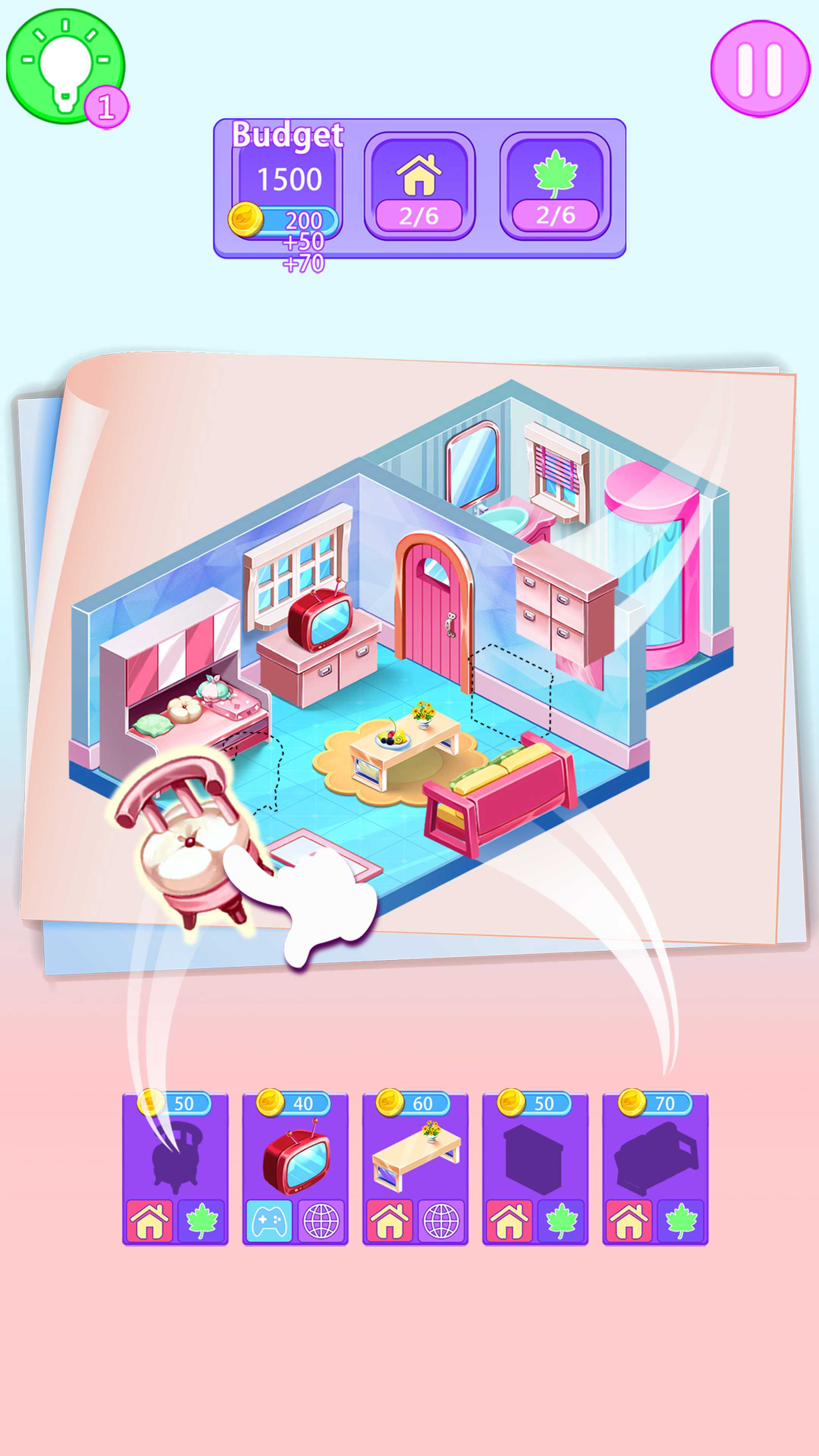 公主娃娃屋装饰大改造截图(5)