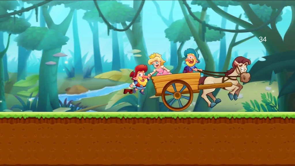 矮人冒险超级奔跑截图(2)