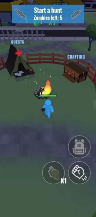 僵尸跑酷生存截图(1)