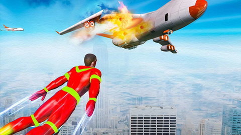 飞行超人城市英雄截图(4)