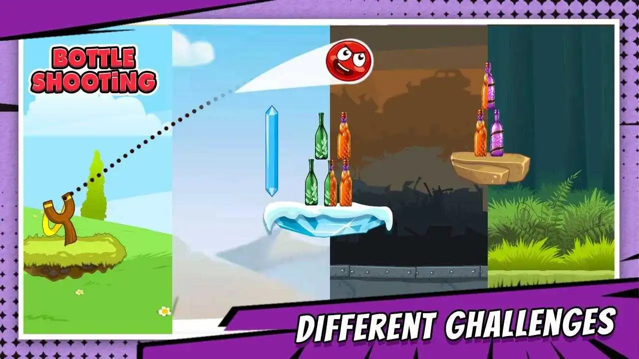 红球瓶子射击截图(2)