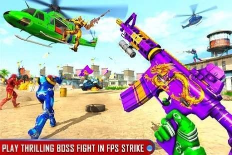 真实反恐机器人射击截图(3)