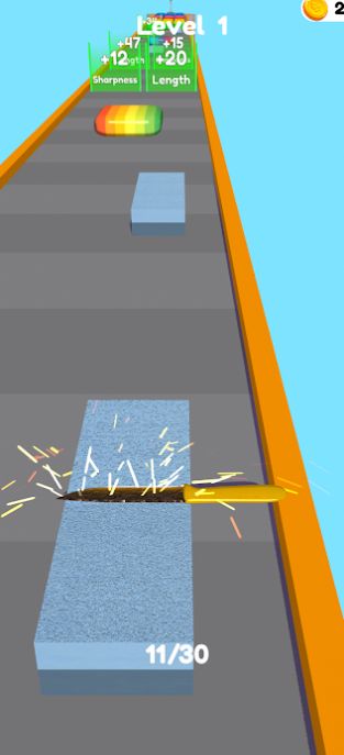 锋利的刀跑酷截图(3)