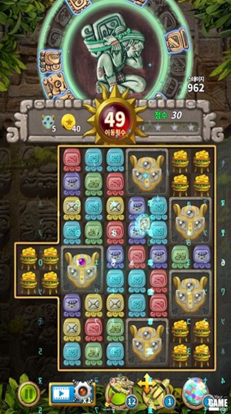 玛雅字形三消拼图截图(2)