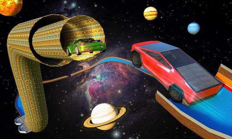 坡道特技汽车赛截图(3)